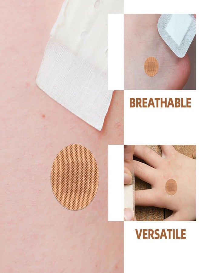 MHFOOU 100PCS Small Round Bandages for Face, 4 Sizes Spot Bandages, Circle Bandaids for Wound Care and Hide Skin Spots Ideal for Small Incisions - Image 5